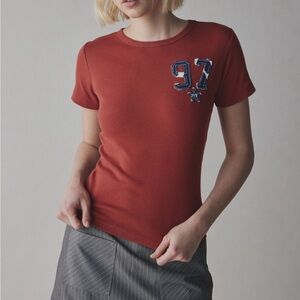 Lipstick Red Streetwear Tee